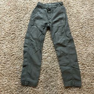 American Eagle Green Khaki Pant